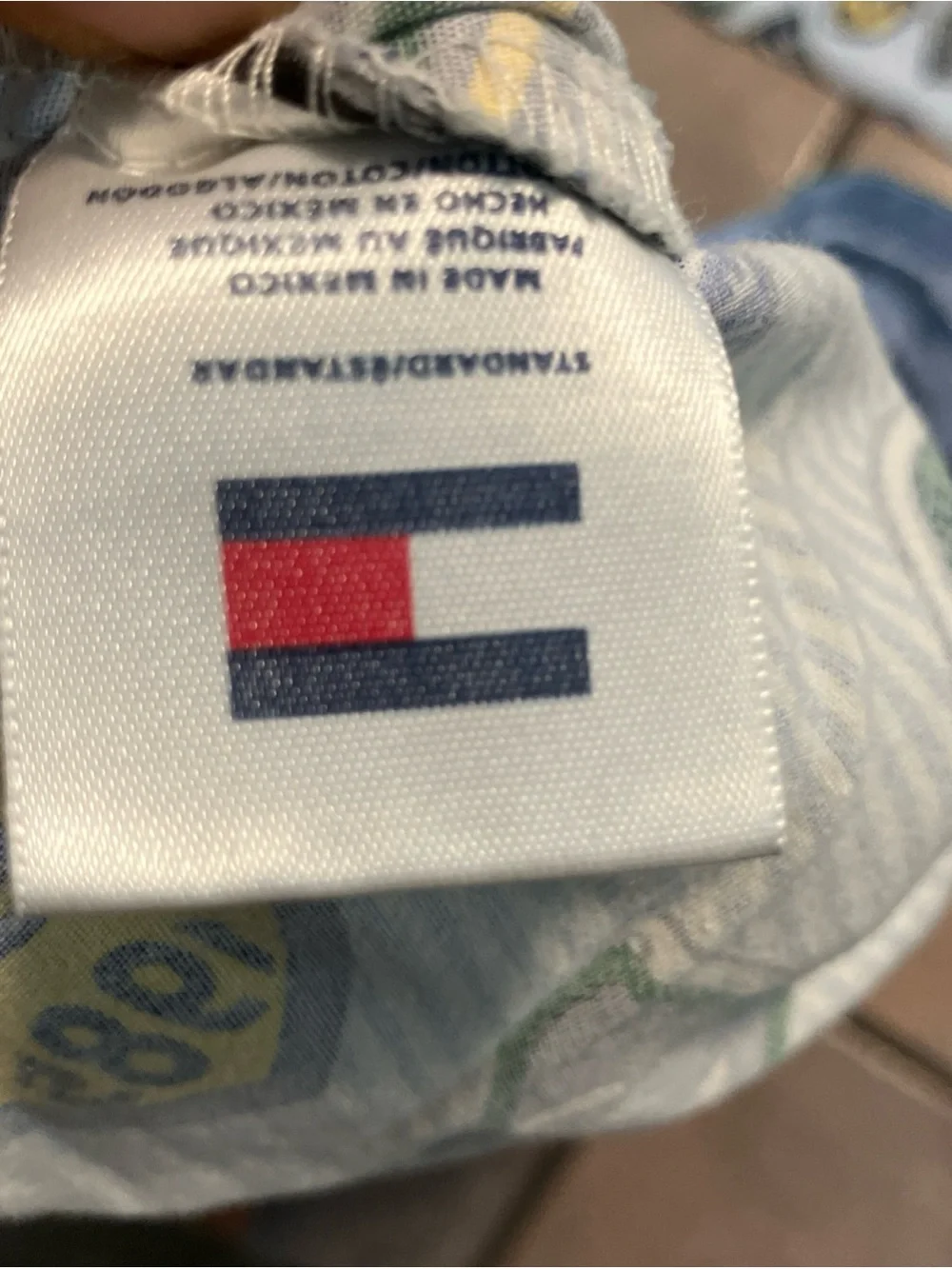Tommy Hilfiger Home Standard Pillow Case All Over Print 85 Flags